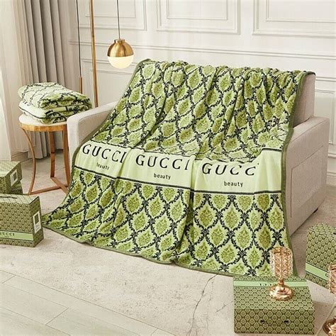 gucci couch add blanket add beard|Gucci designer furniture.